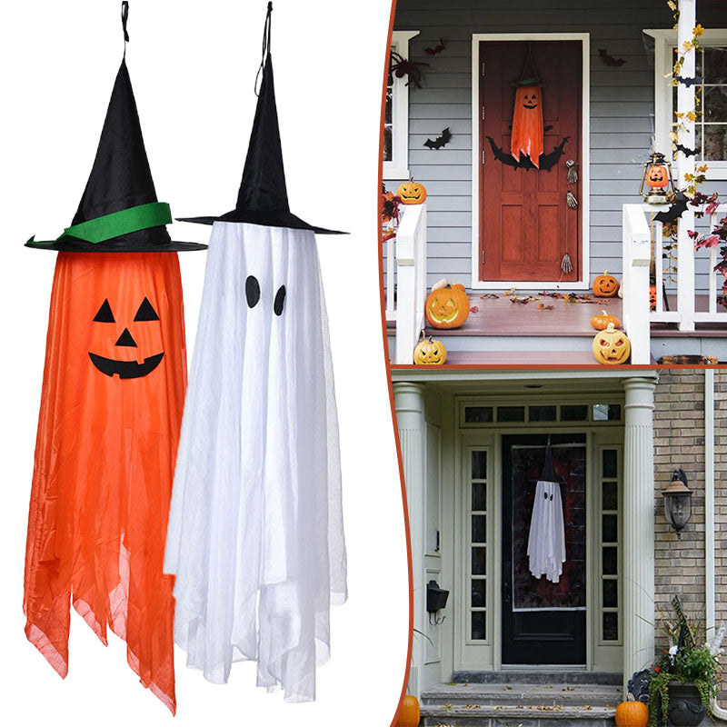 Halloween Decoration Props Pumpkin Cute Little Ghost Hat Ornament Venue