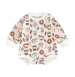 Autumn New Halloween Pumpkin Full Print Harness