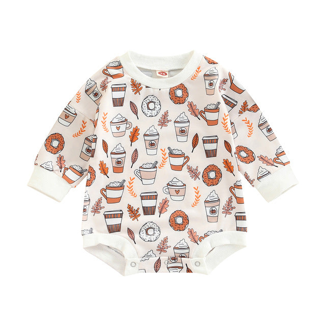 Autumn New Halloween Pumpkin Full Print Harness