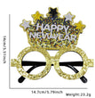 2024 New Year Party Funny Holiday Decorative Glasses Photo Props Glasses Frame