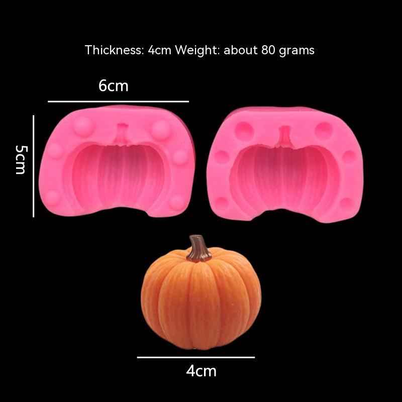 Cake Silicone Mold Halloween Pumpkin Fondant Baking Tool