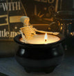 Halloween Fluorescent Skull Candle Gothic Craft Ornaments