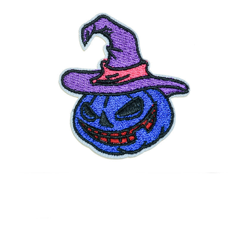 Cartoon Embroidery Halloween Clothes Pants Decorative Fabric Patch