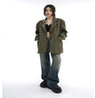 High Waisted Straight Leg Retro Jeans For Women
