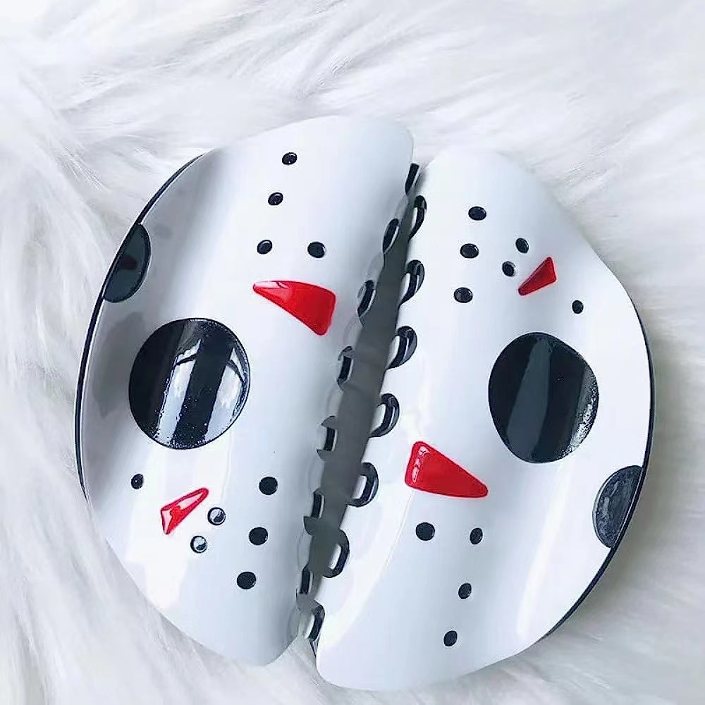 Women's Fashion Halloween Decorative Grimace Barrettes