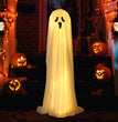 Halloween Props Luminous White Ghost Outdoor Decoration Ornaments