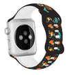 Halloween Printed Silicone Watch Strap