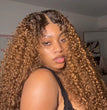 [Blend]Frodio Veralux™ Blend Human Hair 24” Golden Chestnut Curly 13X6 HD Lace Wig Glueless Wear Go Wig Tiktokshopblackfriday