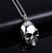 Titanium Steel Cool Skull Necklace
