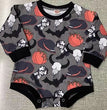 Baby Halloween Pumpkin Print Romper