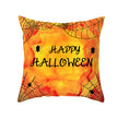 New Product Halloween Pillowcase Pumpkin Letter Fly Velvet Pillow Cushion Cover