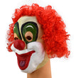 Halloween Funny Red Hair Clown Mask Masquerade Party Dress Up Props