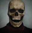 New Halloween Scary Skull With Movable Mouth And Glow