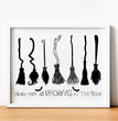 Halloween Vintage Poster Wall Art Canvas