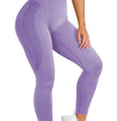 Snowflake Jacquard Seamless Yoga Workout Ankle Length Pants