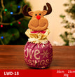 Christmas Gift Portable Brushed Gift Bag