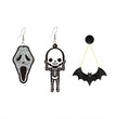 Halloween Skull Ghost Horror Earrings