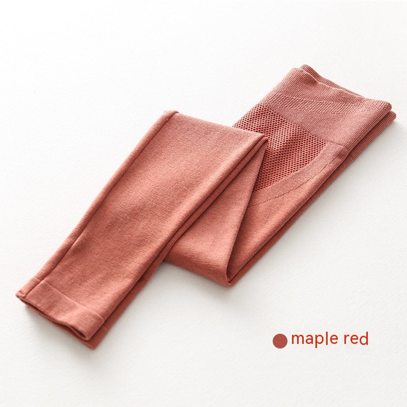 High Waist Belly Contracting Warm-keeping Pants
