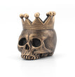 Resin Crown Skull Candle Holder Halloween Atmosphere Decoration