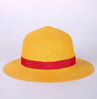 Anime Luffy Anime Cosplay Straw Boater Beach Hat C Ap Halloween Sun Hat