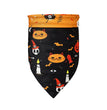 Halloween Pet Scarf Pumpkin Bat Bib