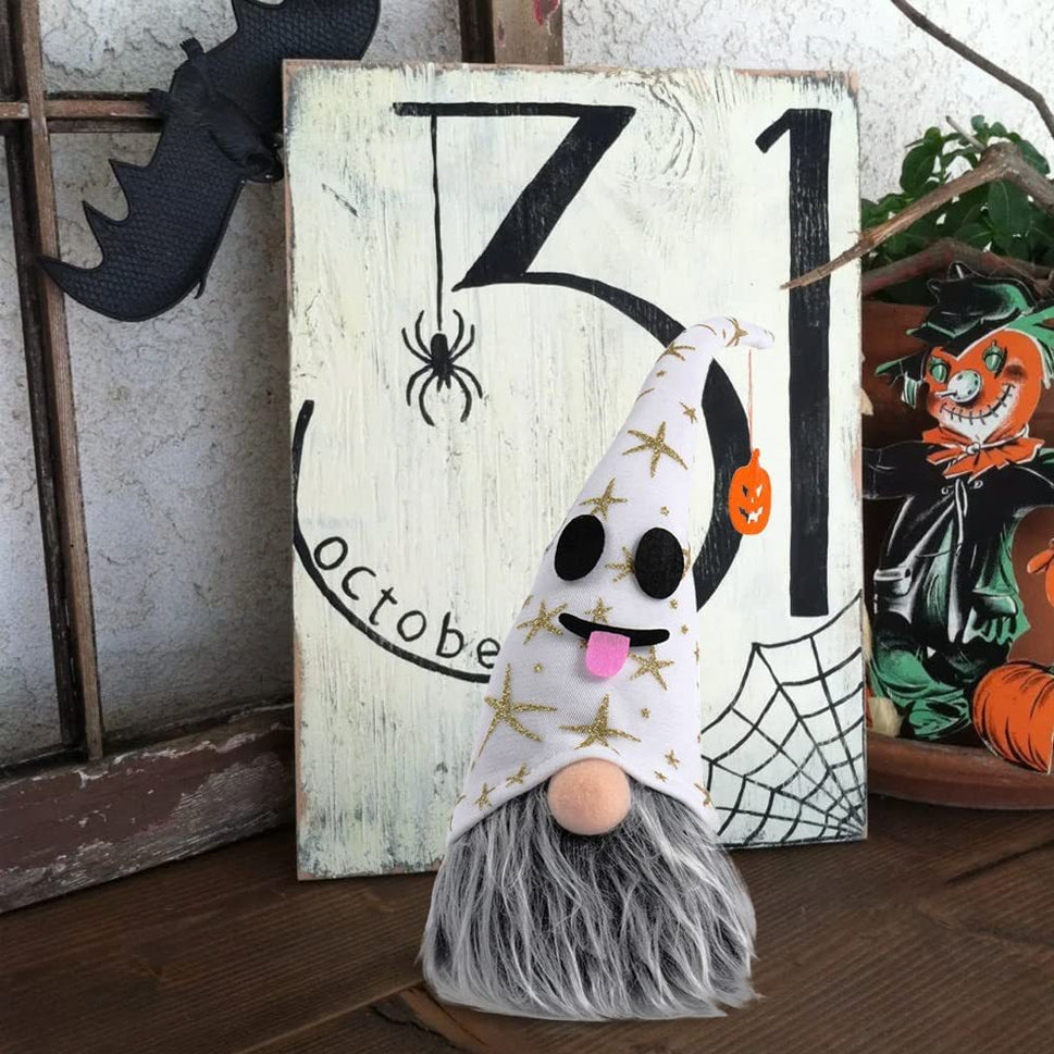 Halloween Luminous Faceless Doll With Light Decoration