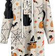 Halloween Lace-up V-neck Strapless Printed Dress For Women