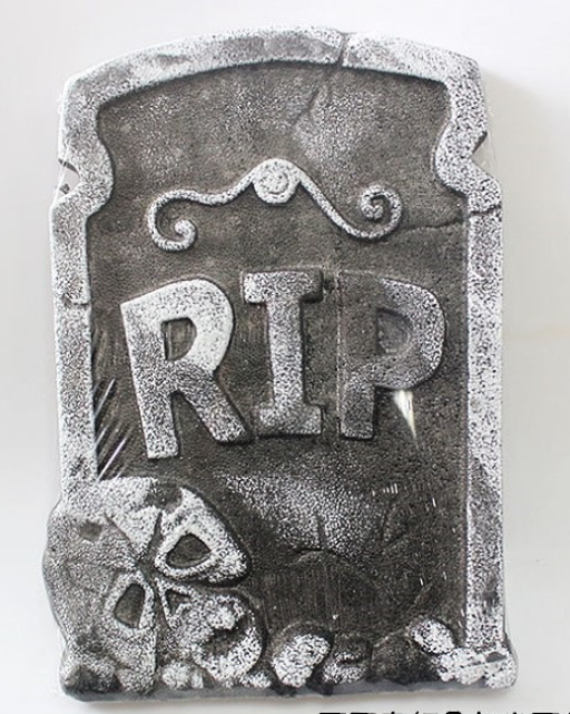 Halloween Decoration Environmentally Friendly Horror Atmosphere Skull Foam Tombstone