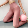 High Waist Hip Lift Tight Belly Trimming Sports Ninth Pants Women