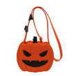 2023 Halloween Bags Funny Pumpkin Cartoon Shoulder Crossbody Bag With Bat Personalized Creative Female Bag