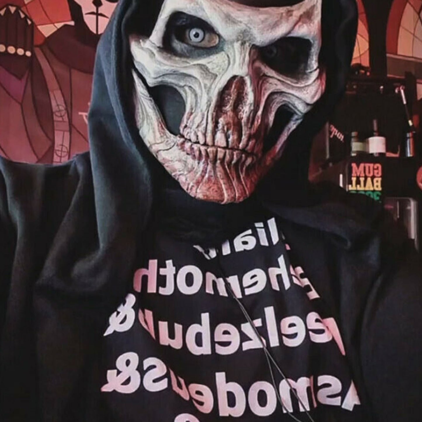 Cross-border Halloween New Full-head Skull Mask