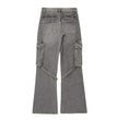 Women's Fashion Loose And Simple Overalls Mid-waist Jeans