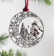 Christmas Pure Tin Christmas Tree Ornaments