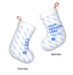 Double Sided Design Christmas Decorative Socks