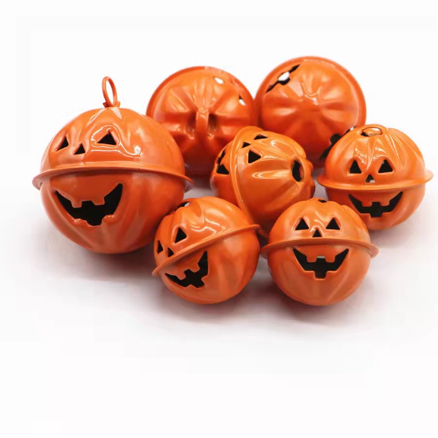 Halloween Decoration Pumpkin Small Bell Pendant Supplies Accessories Scene Atmosphere
