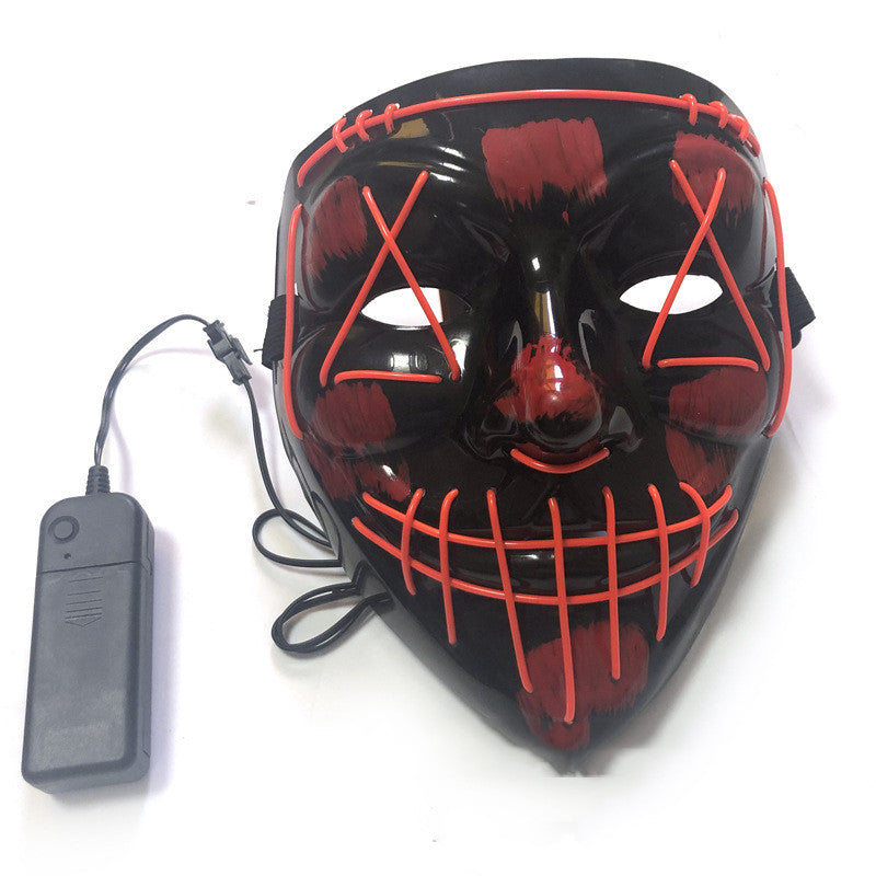 Halloween EL Glowing Mask Ghost Dance Step