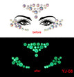 Halloween Ghost Face Crystal Diamond Sticker Diamond Luminous