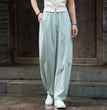 Cotton And Linen Women's Clothing Artistic Stone Washed Loose Bloomers