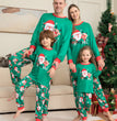 Christmas Pajamas For Family Matching Family Christmas PJs Sets Santa Claus Printed Top Sleepwear