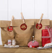 Merry Christmas Christmas Festival Roll Adhesive Sticker