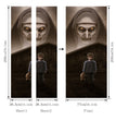 Halloween 3d Door Sticker Personality