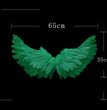 Wings Props Flower Girl Dress Up Halloween Christmas Show Feather Wings