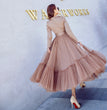 Art Retro Long Dress Minimalist Slim Fit Coat