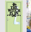 The Witch Is In Halloween Door Hanger With Non Woven Fabric