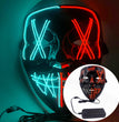 EL Halloween Colorful Mask Dance Equipment