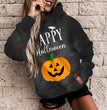 Women's Halloween Pumpkin 3D Print Casual Hoodie