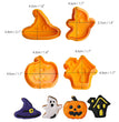 3D Cartoon Biscuit Mold DIY Halloween