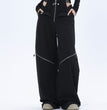 Hot Girl Zipper Design Casual Trousers