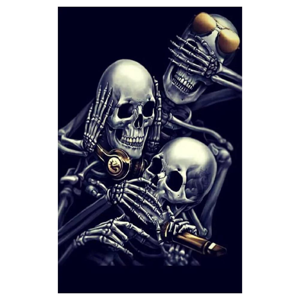Diamond Painting Home Decoration Skull Girl Halloween