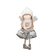 Christmas Lace Angel Doll Christmas Tree Small Pendant Lift Snowflake Girl Christmas Show Window Decorations Accessories